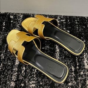 Gold Sandals